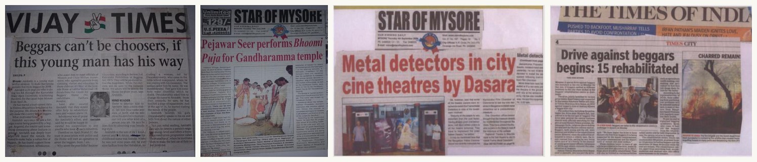 Newspaper coverage of the Committee's work