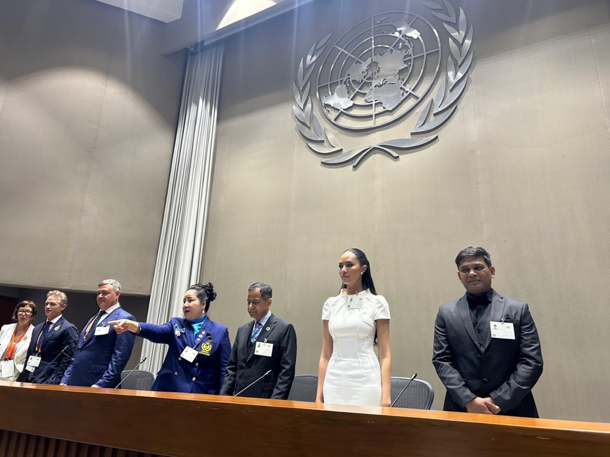 On a United Nations panel